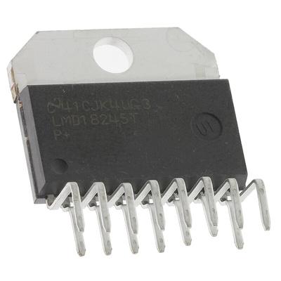 Texas Instruments LMD18245T/NOPB,  Brushed Motor Driver IC, 55 V 3A 15-Pin, TO-220