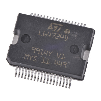 STMicroelectronics L6472PD, Stepper Motor Driver IC, 45 V 3A 36-Pin, PowerSO