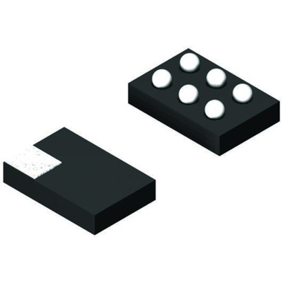 onsemi NCP451FCT2G, 1High Side, High Side Power Switch IC 6-Pin, WLCSP