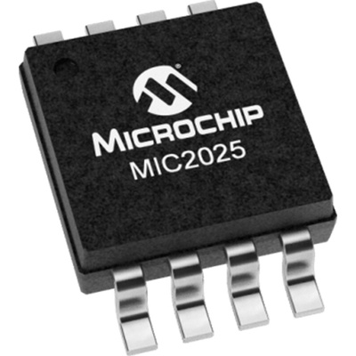 Microchip MIC2025-1YMMHigh Side, USB Power Power Switch IC 8-Pin, MSOP