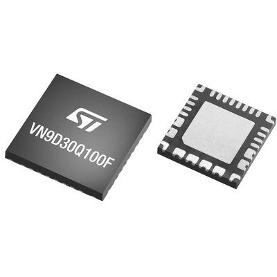 STMicroelectronics VN9D5D20FNTR, QuadHigh Side, High Side Power Switch IC, QFN