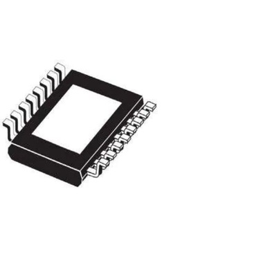STMicroelectronics VND7050AJTR, DualHigh Side, High side Power Switch IC 16-Pin, PowerSSO-16