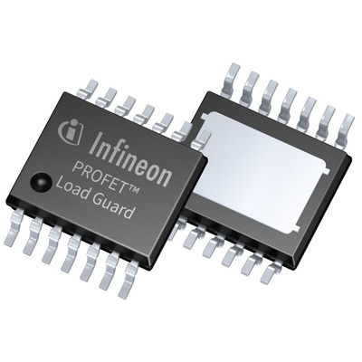 Infineon BTG70901EPLXUMA1, 1High Side, High Side Power Switch IC 14-Pin, PG-TSDSO-14