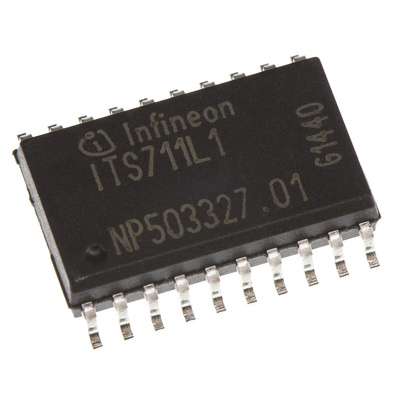 Infineon ITS711L1FUMA1High Side, High Side Switch Power Switch IC 20-Pin, SOIC