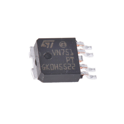 STMicroelectronics VN751PT13TRHigh Side, Driver Power Switch IC 5-Pin, PPAK