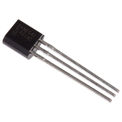 Texas Instruments Adjustable Shunt Voltage Reference 2.5 - 36V ±1.0 % 3-Pin TO-92, TL431ACLP