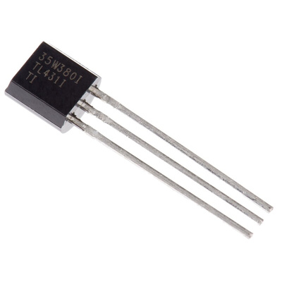 Texas Instruments Adjustable Shunt Voltage Reference 2.5 - 36V ±2.0 % 3-Pin TO-92, TL431ILP