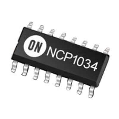 onsemi NCP1034DR2G DC-DC, Buck Controller 500 kHz 16-Pin, SOIC