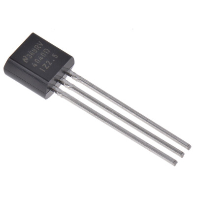Texas Instruments Fixed Shunt Voltage Reference 2.5V ±1.0 % 3-Pin TO-92, LM4040DIZ-2.5/NOPB