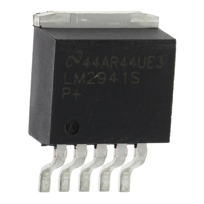 Texas Instruments LM2941S/NOPB, 1 Low Dropout Voltage, Voltage Regulator 1A, 5 → 20 V 5-Pin, D2PAK (TO-263)