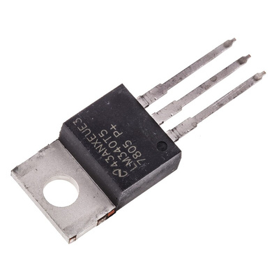 Texas Instruments LM340T-5.0/NOPB, 1 Linear Voltage, Voltage Regulator 1A, 5 V 3-Pin, TO-220
