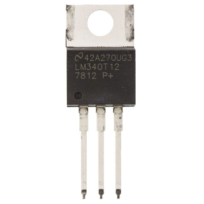 Texas Instruments LM340T-12/NOPB, 1 Linear Voltage, Voltage Regulator 1A, 12 V 3-Pin, TO-220
