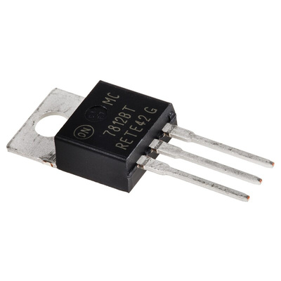 onsemi MC7812BTG, 1 Linear Voltage, Voltage Regulator 1A, 12 V 3-Pin, TO-220