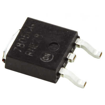 onsemi MC7805CDTG, 1 Linear Voltage, Voltage Regulator 1A, 5 V 3-Pin, DPAK