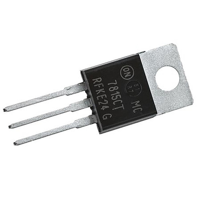 onsemi MC7815CTG, 1 Linear Voltage, Voltage Regulator 1A, 15 V 3-Pin, TO-220
