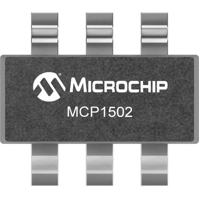 Microchip Precision Precision Voltage Reference 2.7V 0.1% SOT 23, MCP1502T-25E/CHY