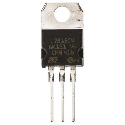 STMicroelectronics L7815CV, 1 Linear Voltage, Voltage Regulator 1.5A, 15 V 3-Pin, TO-220