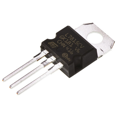 STMicroelectronics L7815CV, 1 Linear Voltage, Voltage Regulator 1.5A, 15 V 3-Pin, TO-220