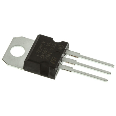 STMicroelectronics L7824CV, 1 Linear Voltage, Voltage Regulator 1.5A, 24 V 3-Pin, TO-220