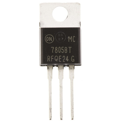 onsemi MC7805BTG, 1 Linear Voltage, Voltage Regulator 1A, 5 V 3-Pin, TO-220