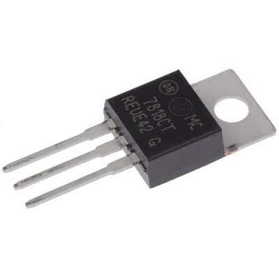 onsemi MC7818CTG, 1 Linear Voltage, Voltage Regulator 2.2A, 18 V 3-Pin, TO-220