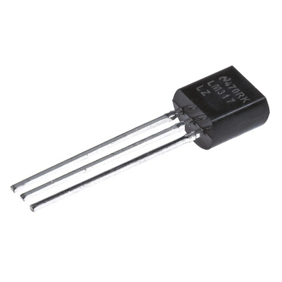 Texas Instruments LM317LZ/NOPB, 1 Linear Voltage, Voltage Regulator 100mA, 1.2 → 37 V 3-Pin, TO-92