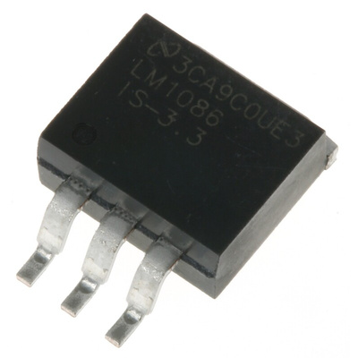 Texas Instruments LM1086IS-3.3/NOPB, 1 Low Dropout Voltage, Voltage Regulator 1.5A, 3.3 V 3-Pin, D2PAK (TO-263)