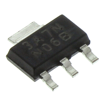 Texas Instruments LM1117IMP-5.0/NOPB, 1 Low Dropout Voltage, Voltage Regulator 800mA, 5 V 3+Tab-Pin, SOT-223