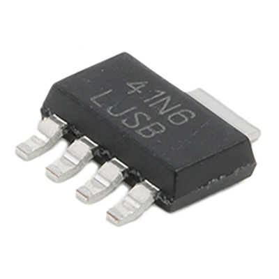 Texas Instruments LP38692MP-3.3/NOPB, 1 Low Dropout Voltage, Voltage Regulator 1A, 3.3 V 5+Tab-Pin, SOT-223