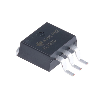 Texas Instruments TL783CKTTR, 1 Linear Voltage, Voltage Regulator 700mA, 1.25 → 125 V 3-Pin, D2PAK (TO-263)