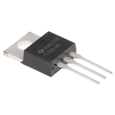 Texas Instruments TL780-05KCS, 1 Linear Voltage, Voltage Regulator 1.5A, 5 V 3-Pin, TO-220