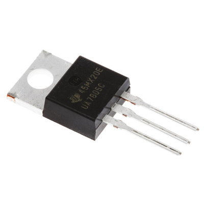 Texas Instruments UA7805CKCS, 1 Linear Voltage, Voltage Regulator 1.5A, 5 V 3-Pin, TO-220