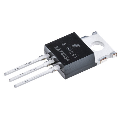 onsemi KA7805AETU, 1 Linear Voltage, Voltage Regulator 1A, 5 V 3-Pin, TO-220