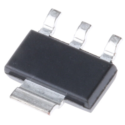 STMicroelectronics LD1117S50CTR, 1 Low Dropout Voltage, Voltage Regulator 1.3A, 5 V 3+Tab-Pin, SOT-223