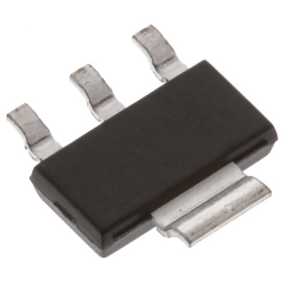 STMicroelectronics LD1117S33CTR, 1 Low Dropout Voltage, Voltage Regulator 1.3A, 3.3 V 3+Tab-Pin, SOT-223