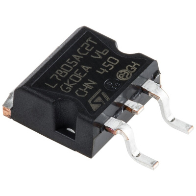 STMicroelectronics L7805ACD2T-TR, 1 Linear Voltage, Voltage Regulator 1.5A, 5 V 3-Pin, D2PAK