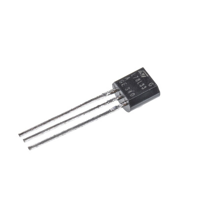 STMicroelectronics L78L33ACZ, 1 Linear Voltage, Voltage Regulator 100mA, 3.3 V 3-Pin, TO-92