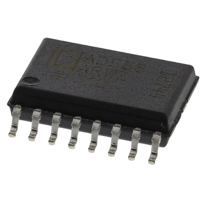 Analog Devices Programmable Series Voltage Reference 10V ±0.05 % 16-Pin SOIC W, AD588ARWZ