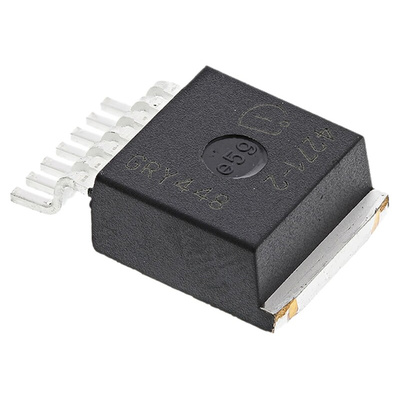 Infineon TLE42712GATMA1, 1 Low Dropout Voltage, Voltage Regulator 800mA, 4.9 → 5.1 V 7-Pin, D2PAK (TO-263)