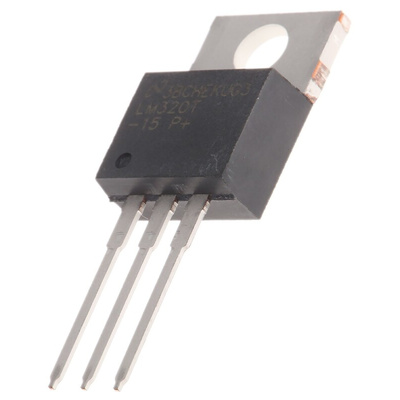Texas Instruments LM320T-15/NOPB, 1 Linear Voltage, Voltage Regulator 1A, -15 V 3-Pin, TO-220