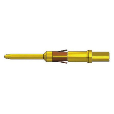 AB Connectors, ABCIRP size 12 23A Male Crimp Circular Connector Contact for use with ABCIRP Series, Wire size 2.5