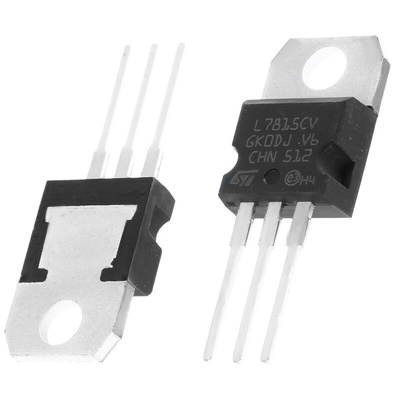 STMicroelectronics L7815CV-DG, 1 Linear Voltage, Voltage Regulator 1.5A, 15 V 3-Pin, TO-220