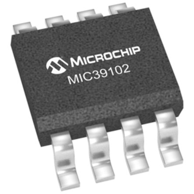 Microchip MIC39102YM, 1 Low Dropout Voltage, Voltage Regulator 1A, 1.24 → 16 V 8-Pin, SOIC