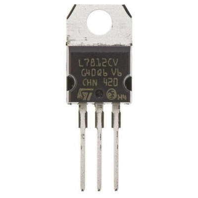 STMicroelectronics L7812CV, 1 Linear Voltage, Voltage Regulator 1.5A, 12 V 3-Pin, TO-220