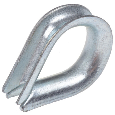 RS PRO Steel Thimble For Use With 5mm Diameter Wire Rope