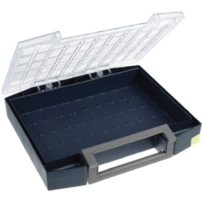 Raaco Grey PC, PP Compartment Box, 78mm x 421mm x 361mm
