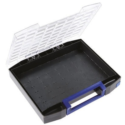 Raaco Blue PC, PP Compartment Box, 78mm x 465mm x 401mm