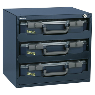 Raaco Blue PC Compartment Box, 403mm x 451mm x 330mm