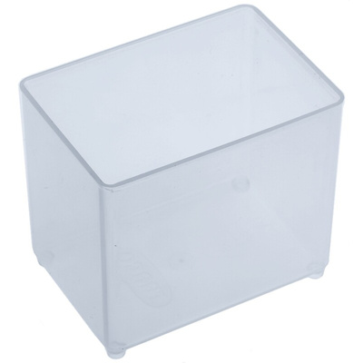 Raaco Transparent PP Compartment Box, 69mm x 55mm x 79mm