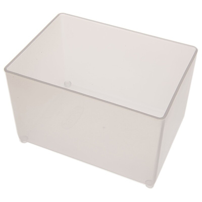 Raaco Transparent PP Compartment Box, 69mm x 79mm x 109mm